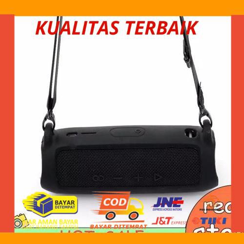 silicon case casing JBL FLIP 5 - dark blue COD