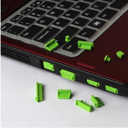 16pcs/set Silikon Elastis Anti Debu Pelindung Port Laptop Notebook Komputer