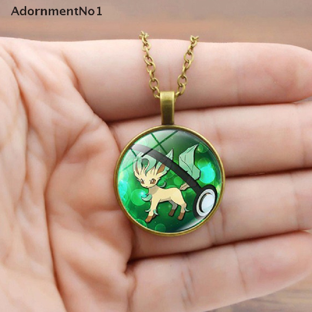 (AdornmentNo1) Kalung Rantai Dengan Liontin Pokemon Gaya Jepang Minimalis Untuk Wanita