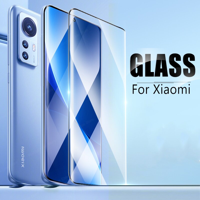 Pelindung Layar Tempered Glass Xiaomi 12  Xiaomi 12 Pro Xiaomi 12 Lite Xiaomi 12 Ultra Paket 2 in 1