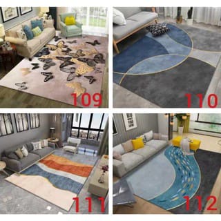 Karpet Santai 160X180 Cm Karpet Assorted Design Karpet Murah Karpet Bulu Tipis karpet ruang tamu karpet alas tidur