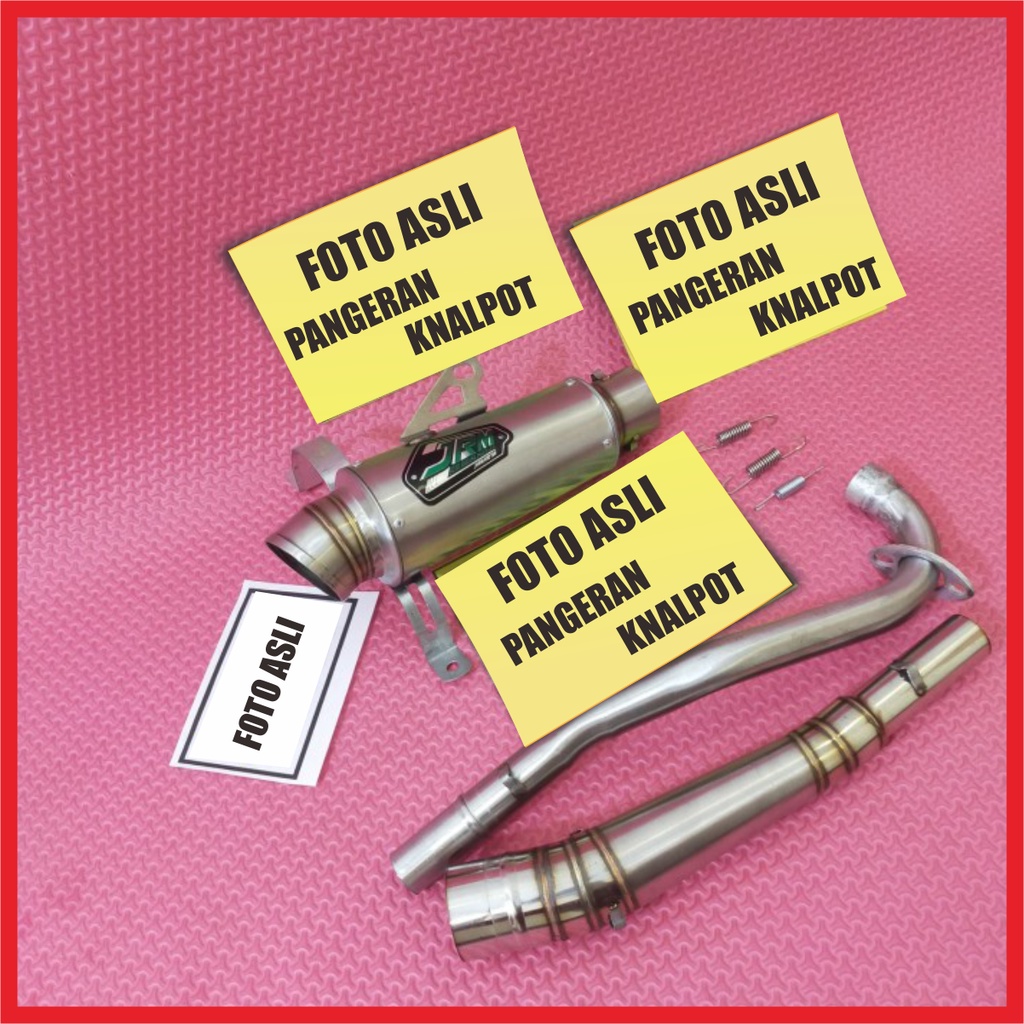 KNALPOT JRM SUPRA 125 KARISMA BLADE ABS REVO Fi DLL RACING STENLIS