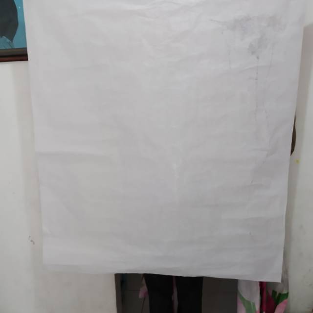 Kertas laminasi alas makan seafood 76 x 66 cm 250 lb