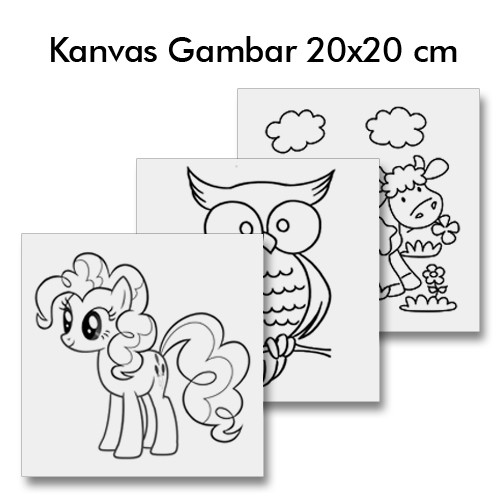 

Kanvas Gambar Anak 20x20 cm