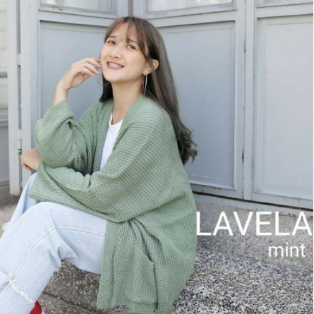 LAVELLA/LOOCY CARDY 7 GET  oversized - cardy wanita - kardigan wanita - kardigan bigsize-MINT
