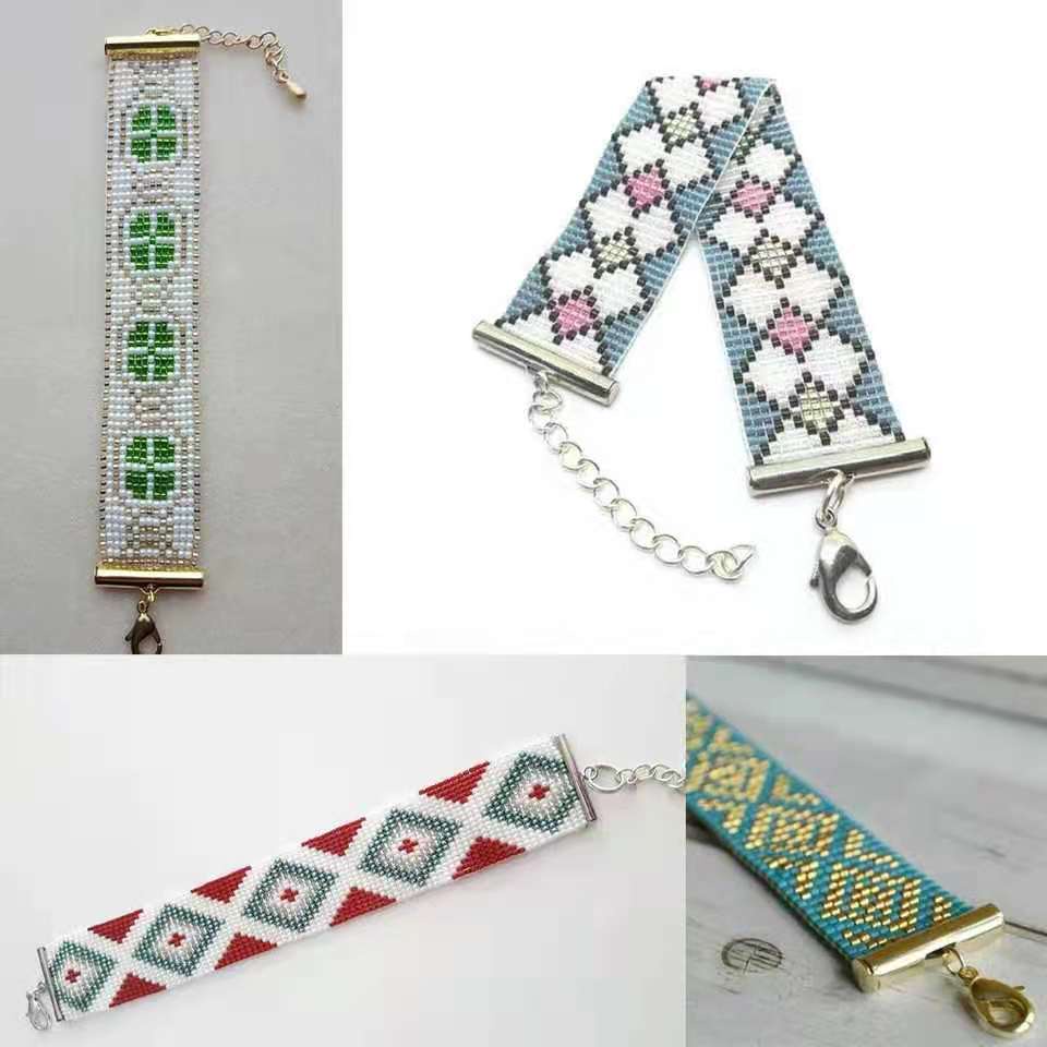 Kait Tabung Gesper Besi Diy Gelang Konektor Aksesoris Pembuatan Perhiasan Harga/10pc