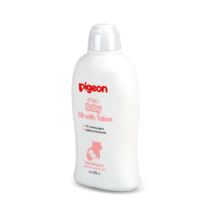 Pigeon Baby Oil with Telon 115ml Minyak Telon Bayi Paraben Free