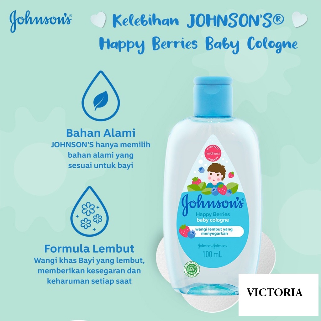 JOHNSON'S BABY Lotion | Oil | Cream | Cologne | Minyak Bayi | Krim Bayi | Minyak Bayi | Soap | Sabun Batang | BPOM (KIM)