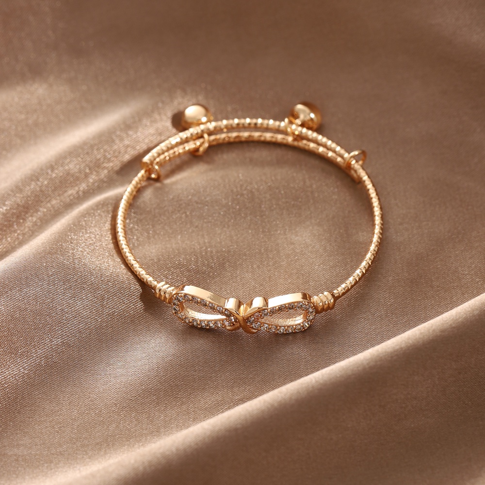 COD Gelang Rantai Hias Liontin Ikatan Simpul Warna Permen Gaya Korea Untuk Wanita D532