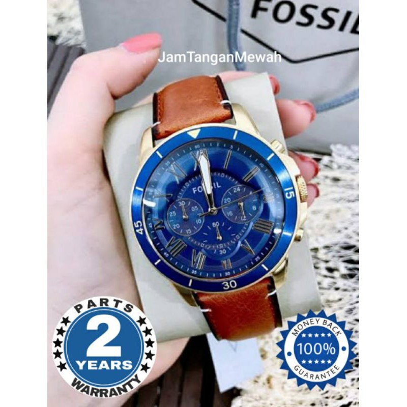 Fossil Pria Original Garansi Resmi FS5268 Grant