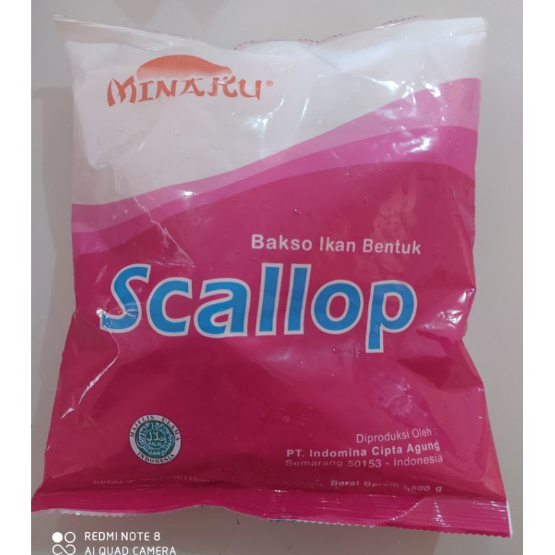 

MINAKU SCALOP 500GR