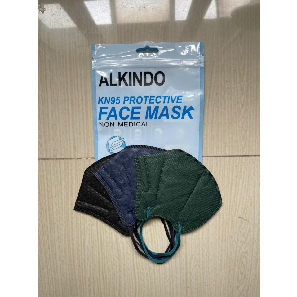 masker / masker kn95 alkindo / masker face mask / masker medis / masker disposable mask /kn95  isi 10pcs