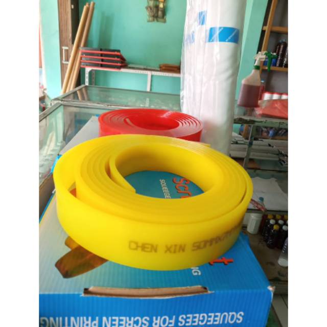 Karet rakel papak Ruber