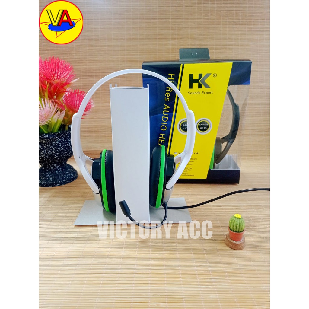 Headset Gaming HK E-95A Headphone Gaming Superbass E95A + Mic Headset Murah