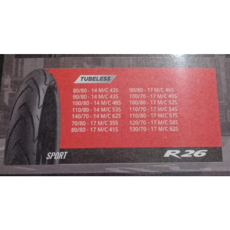 COD Ready Gratis Ongkir extra ban corsa r26 compound sport racing ring 14 dan ring 17 tubles 70/80 80/80 90/80 100/80 110/70 110/80 120/70 120/80 130/70 tubless irc FDR maxxis swallow michelin soft compound hard medium