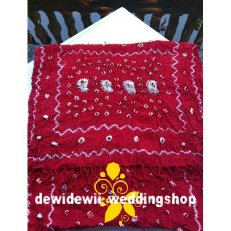 Baju Prewed Adat Jawa, Motif Jumputan