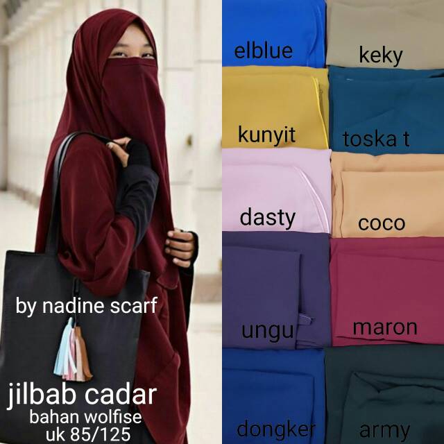 Jilbab Cadar