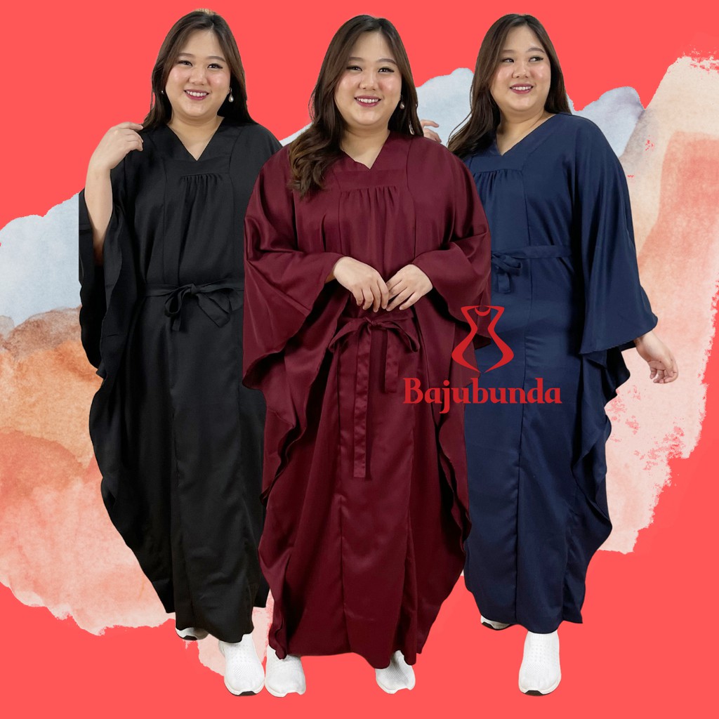 BAJUBUNDA KAFTAN JUMBO BIG SIZE / GAMIS JUMBO POLOS