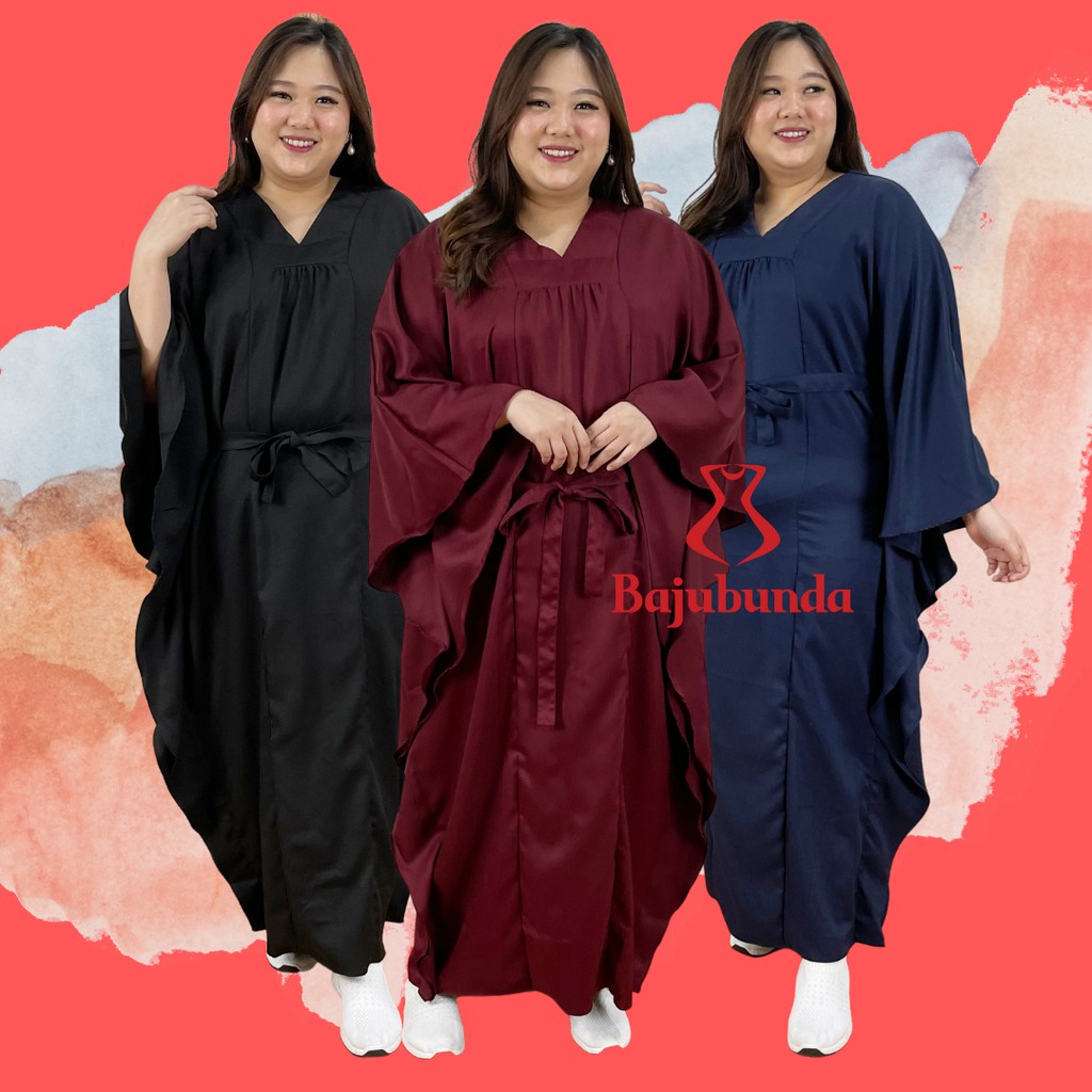 BAJUBUNDA KAFTAN JUMBO BIG SIZE / GAMIS JUMBO POLOS