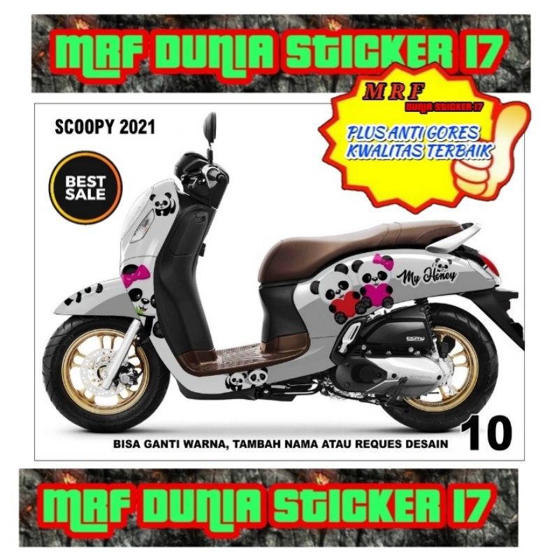 Sticker decal Scoopy 2021 Full Body Sticker Scoopy 2021 Full body Sticker Scoopy 2021 Full body 09