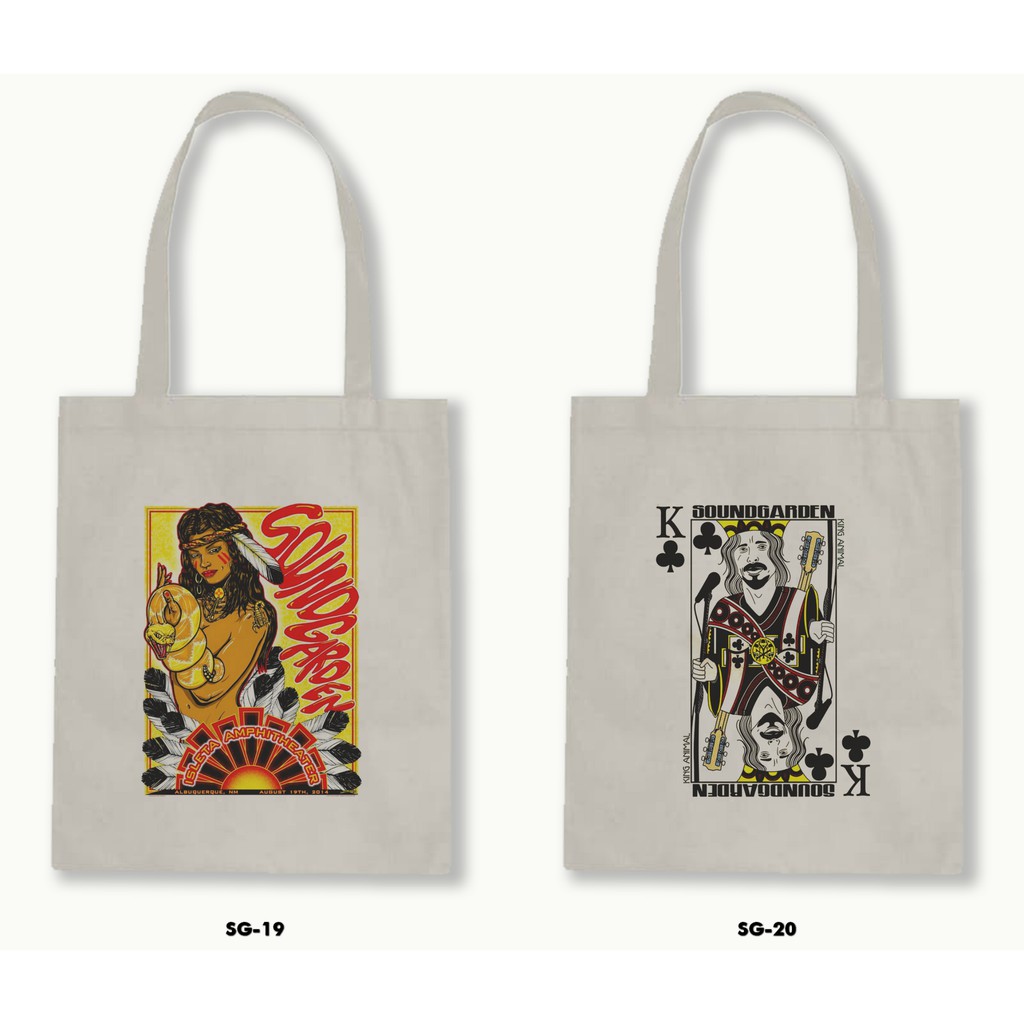 TOTE BAG BLACU - SOUNDGARDEN .01