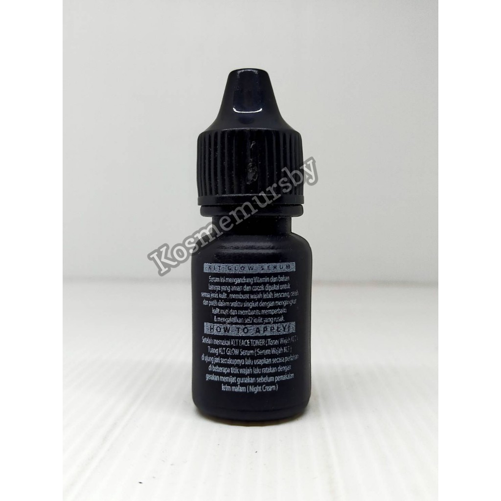 SERUM GLOWING KLT BLACK original / serum hitam klt