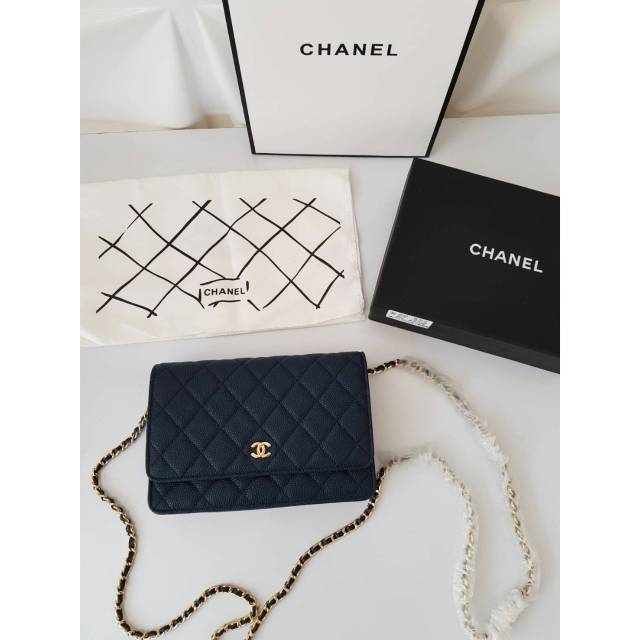 CHANEL WOC CAVIAR TAS SELEMPANG WANITA MIRROR QUALITY UK18
