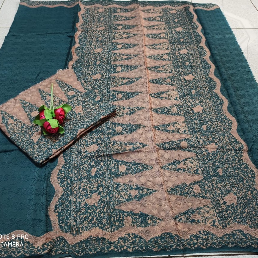 KAIN BATIK VISCOSE SET JUPRI KOSONGAN PASTEL