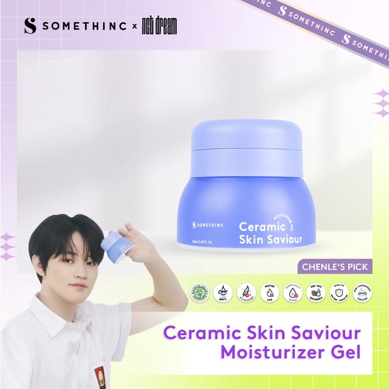 Somethinc Ceramic Skin Saviour Moisturizer Gel - 50ml | 25ml | Refill