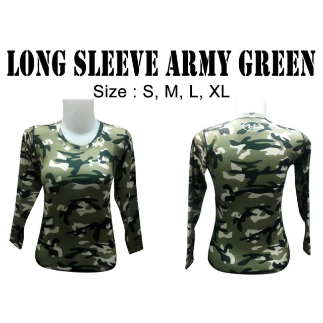KAOS SENAM LENGAN PANJANG ARMY