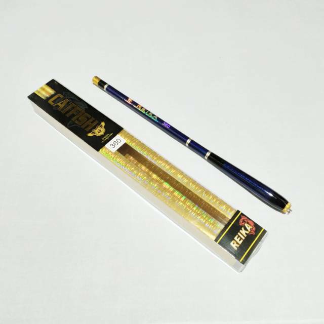 Joran Tegek Catfish Reika 360 - Carbon - Ruas Pendek