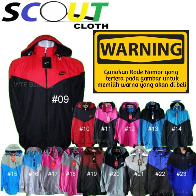 Jaket Nike Parasut Jaket Parasut nike Polos Jaket running sport Jaket parasut pria wanita parasit