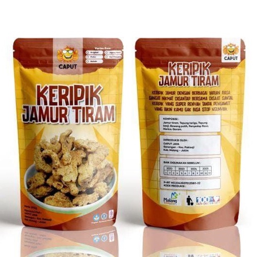 

Keripik Jamur Crispy Caput - Jagung Manis