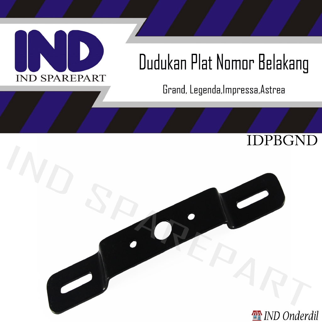 Dudukan Plat Nomor-Nomer Belakang Grand/Astrea/Legenda/Impressa