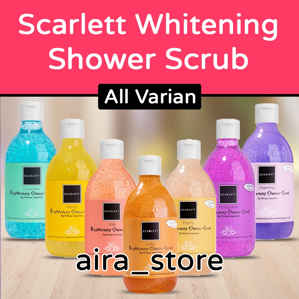 Scarlett Whitening Shower Scrub - All Varian