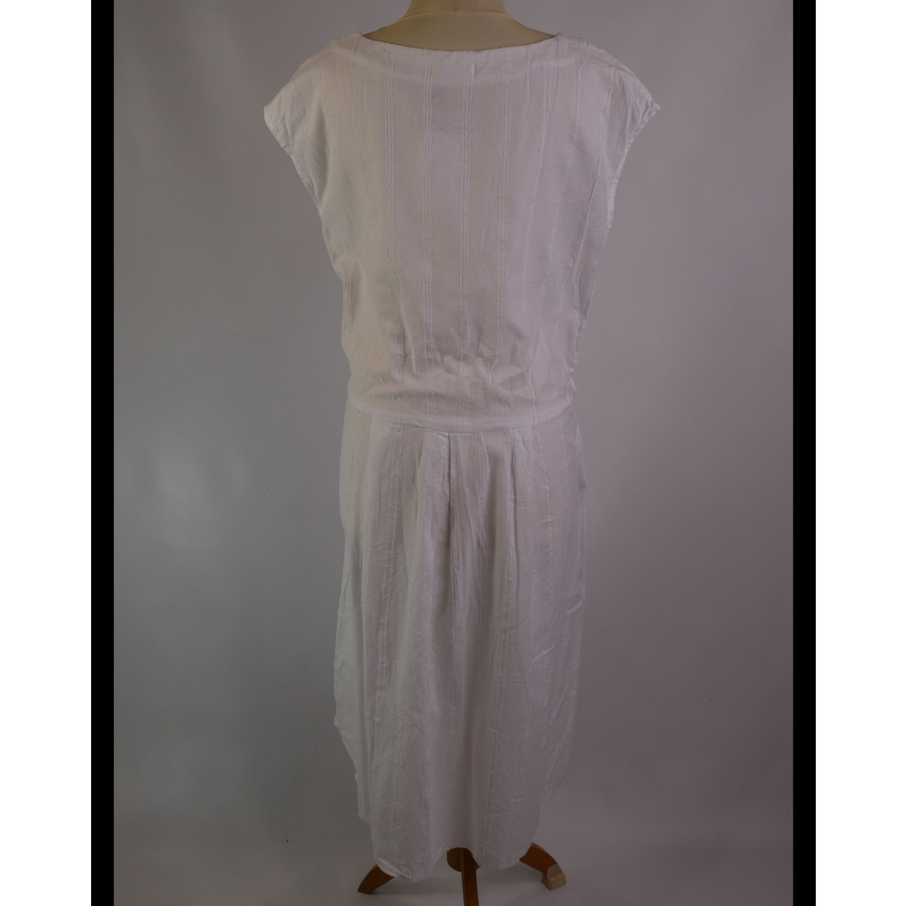 Dress Katun Putih Embroidery Studio Clip (DK1.13) Image 3