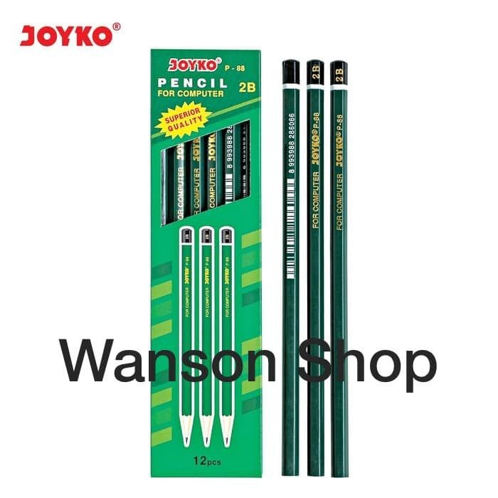 

TULIS-ALAT- PENCIL / PENSIL JOYKO 2B / P 88 GROSIR -ALAT-TULIS.