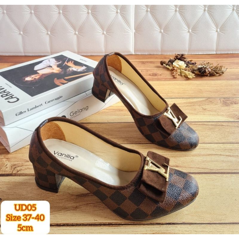 ABBUSHOES  UD 05 Sepatu Hak Tahu Untuk Wanita (Terbaru)