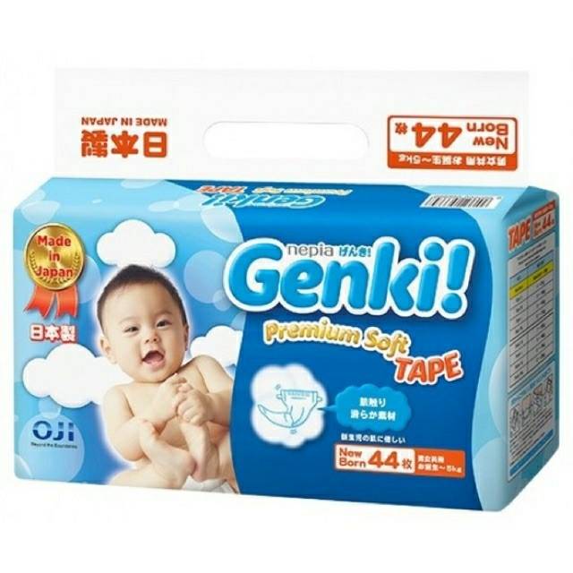 Genki premium soft tape newborn NB44