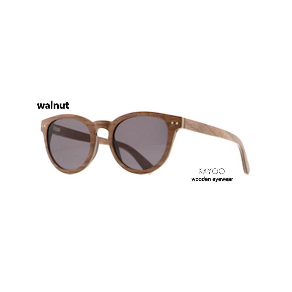 Frame Kacamata Kayu Kacamata Hitam Fashion Sunglass Kayu - Walnut
