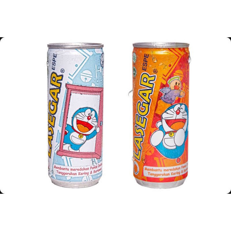 

Lasegar Doraemon 238 ml Rasa Jeruk Dan Leci Perkaleng