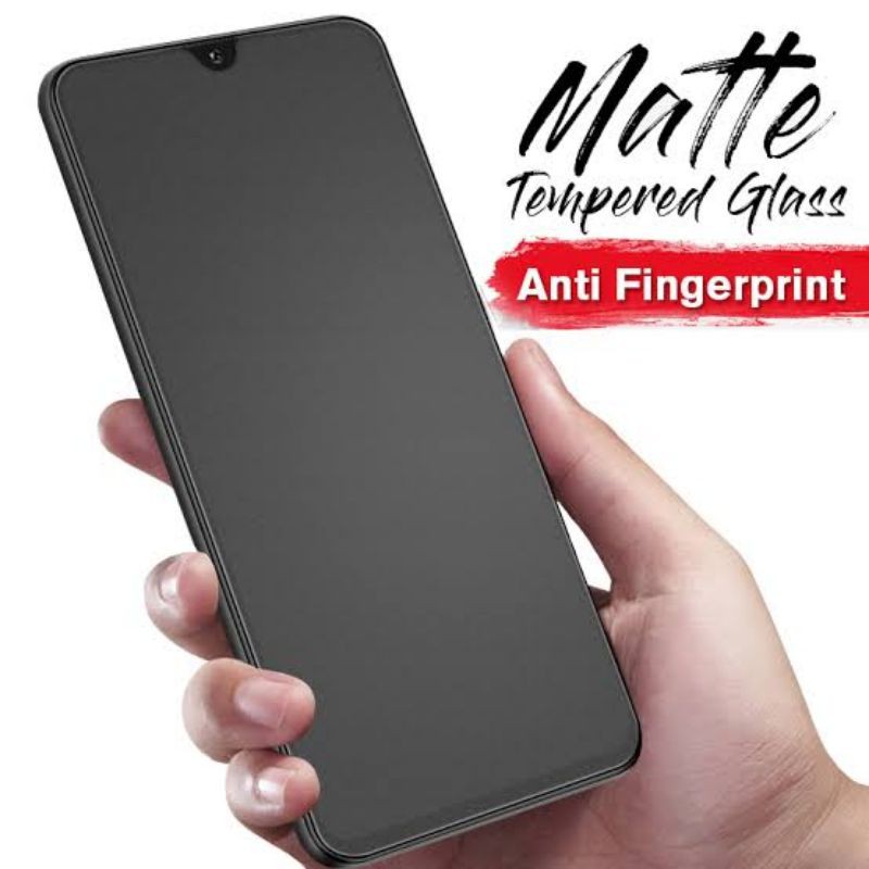 MATTE tempered glass Full 9D SAMSUNG M62/M22/A22/M31/M21/M12/M30s/M51/M02s/M20/M10/M01/A01 core - doff