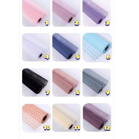 

ミ Poly Net Round Korean Mesh Kertas Jaring Bulat Buket Hampers Flower Wrapping Paper Circle Kertas Jaring Buket Bunga Kertas Buket Jaring Kertas Bouquet Korean Jaring Circle Mash Kertas Buket Bunga Motif Jaring Circle ㅅ