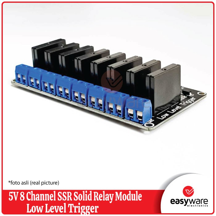 5V 8 Channel SSR Solid State Relay module high or low level trigger