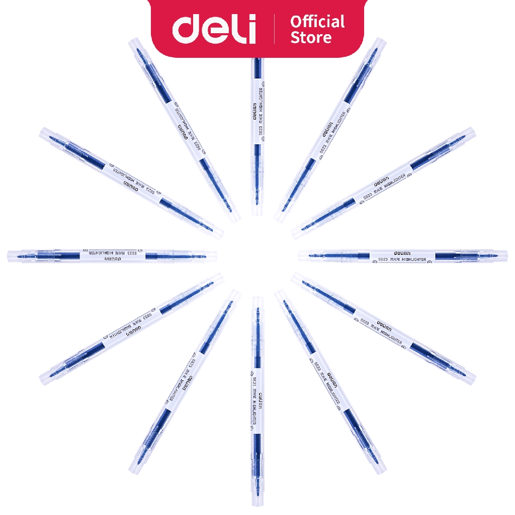

Deli Highlighter 6-Warna Candy, cocok untuk pelajar double lead S623
