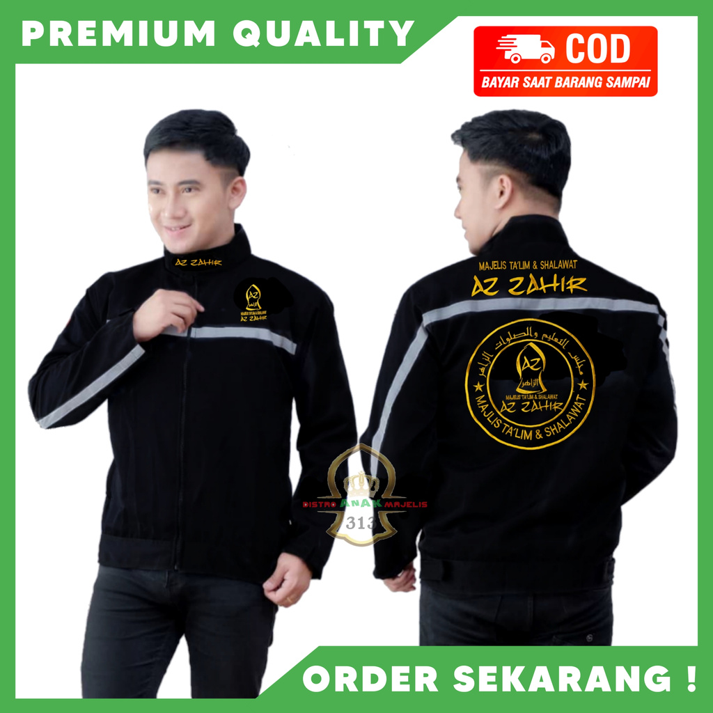 [FREE ONGKIR] Jaket Majelis Az Zahir / Jaket Az Zahir Azzahir Zahirmania Terbaru / Jaket Azzahir Pri