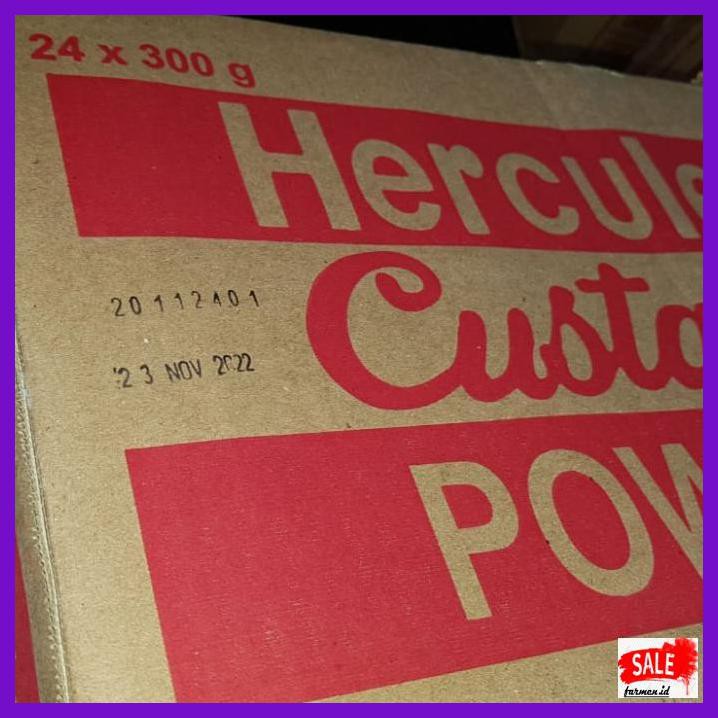 

DERPOWBAKING- TEPUNG CUSTARD POWDER HERCULES 300 GRAM GR G / 300GR -ASLIII.