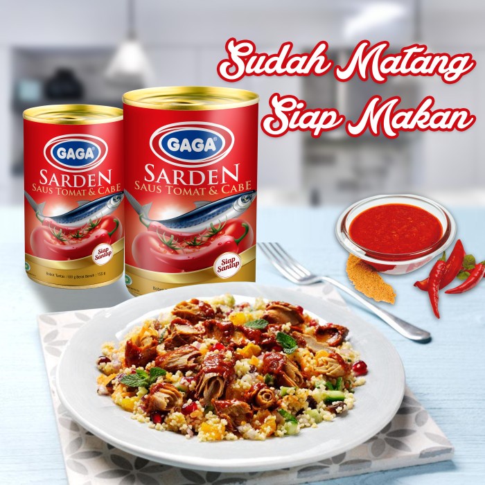 

f0fbfe0 Gaga Sarden Tomat 155G 5 Pcs (Gg46) Ds1Gkk