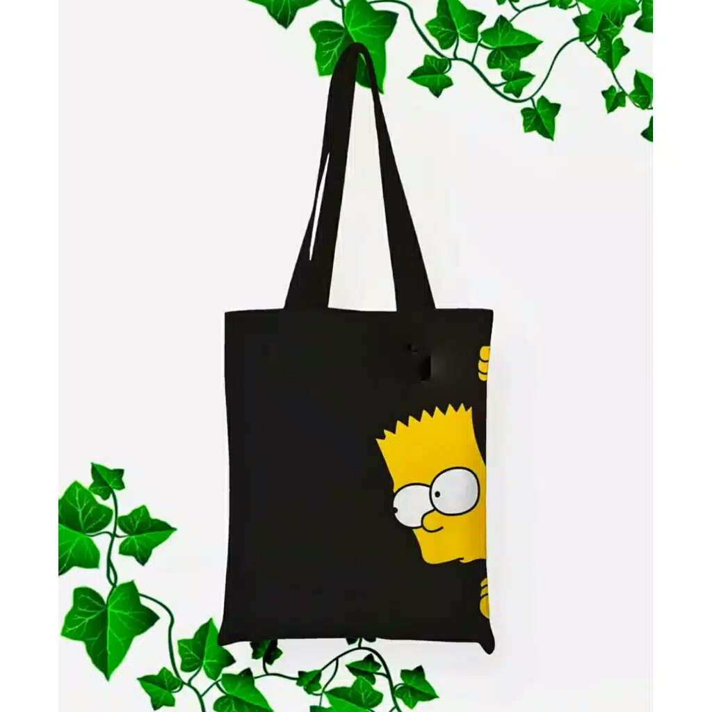 TAS_BDG - TOTEBAG SIMPSON SUDAH PAKAI RESLETING