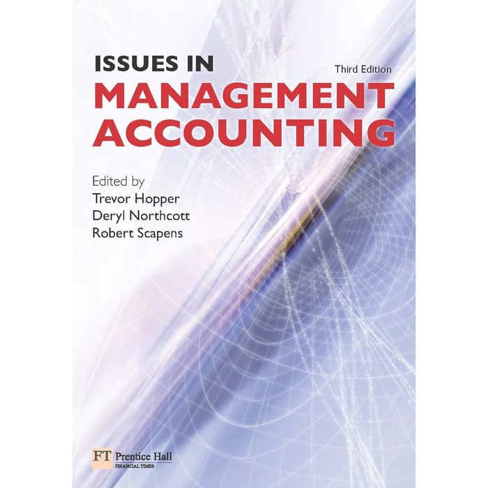 

Buku Issues in management accounting-Pearson Education (2007) - HARD COVER